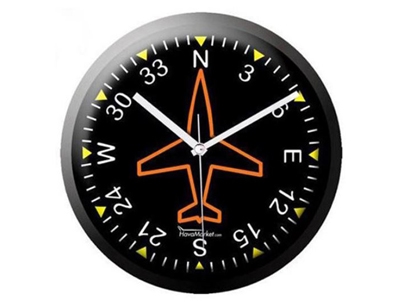 Round Directional Duvar Saati  SRY-587100