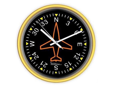 Round Directional Duvar Saati  SRY-42030